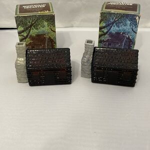 Avon Log Cabin Decanter Set